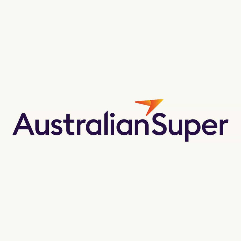 Australian Super logo on a white background
