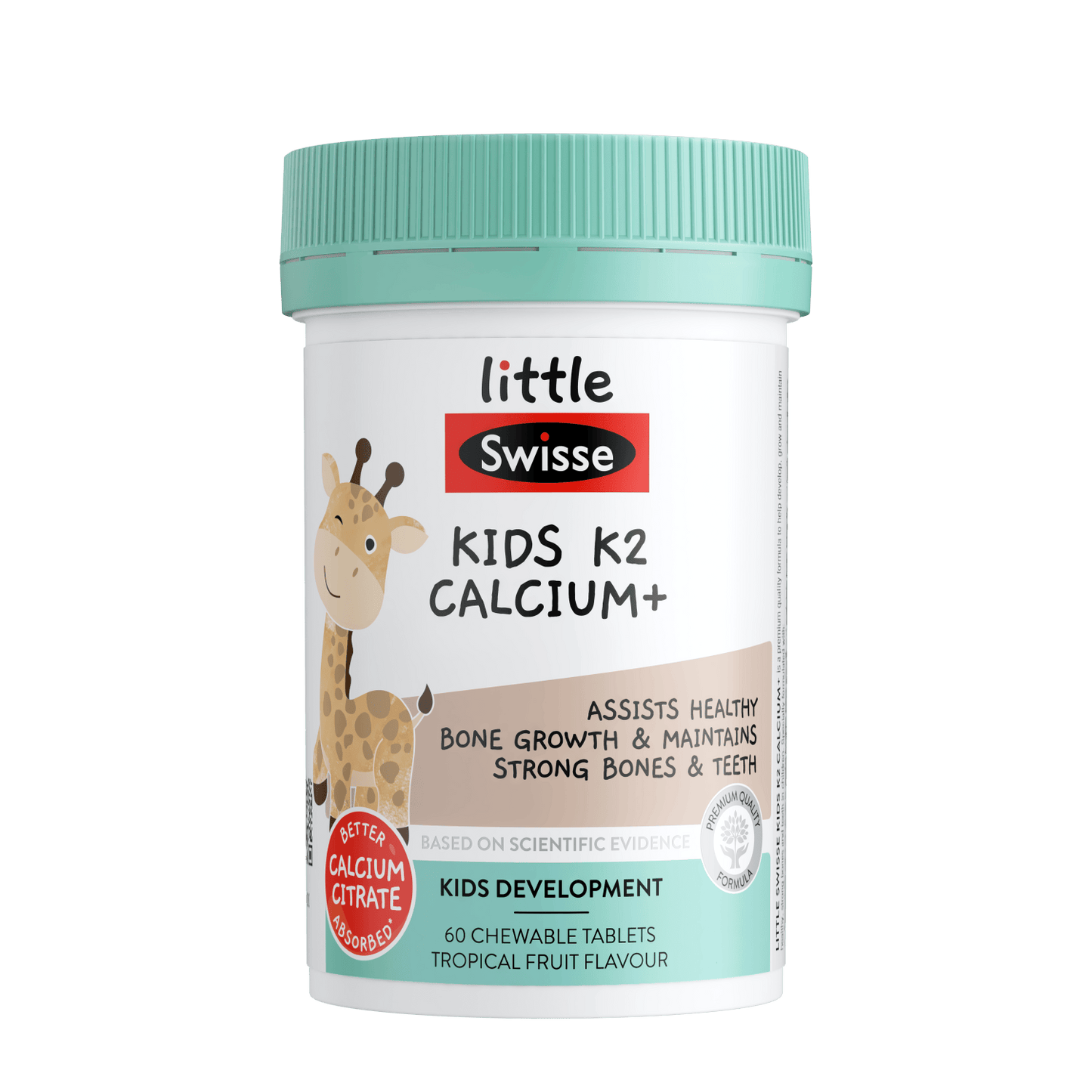 Swisse Australia LITTLE SWISSE Kids K2 Calcium+