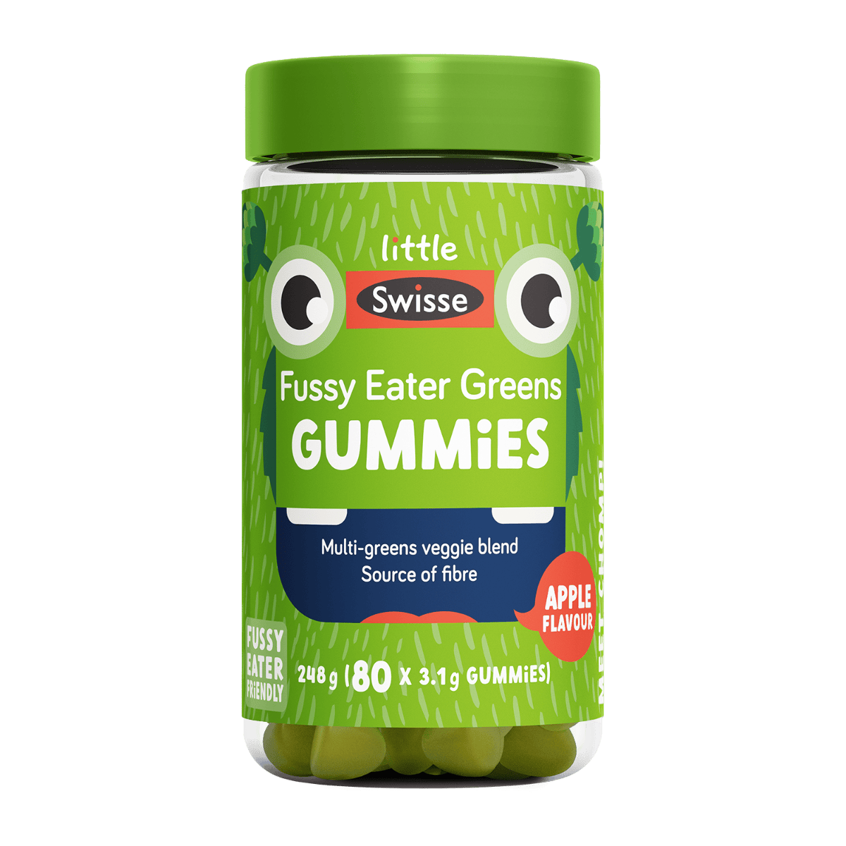 Swisse Australia LITTLE SWISSE Fussy Eater Greens Gummies
