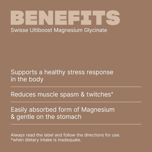 Swisse Australia SWISSE ULTIBOOST Magnesium Glycinate