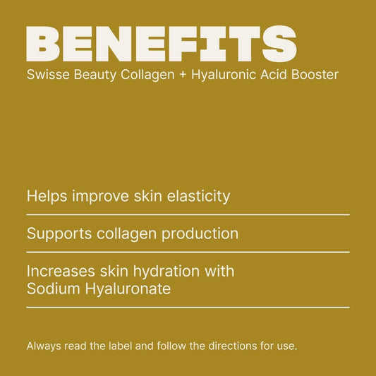 Swisse Australia SWISSE BEAUTY Collagen + Hyaluronic Acid Booster