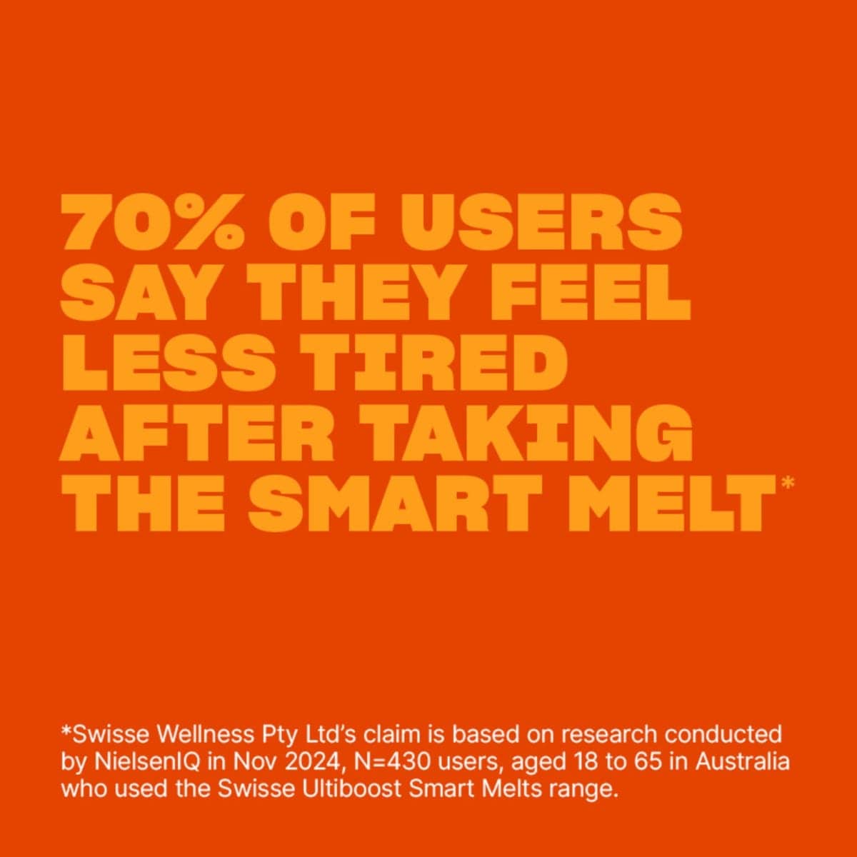 Swisse Australia SWISSE ULTIBOOST Energy Boost Smart Melt