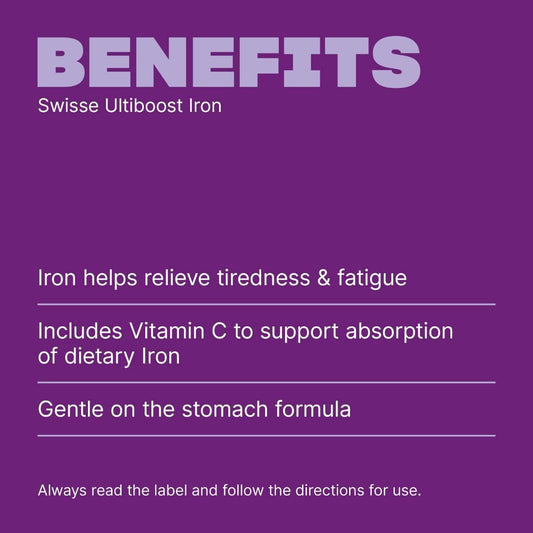 Swisse Australia SWISSE ULTIBOOST Iron