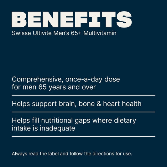 Swisse Australia SWISSE ULTIVITE Men's Ultivite 65+ Multivitamin