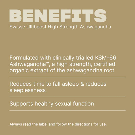 Swisse Australia SWISSE ULTIBOOST High Strength Ashwagandha