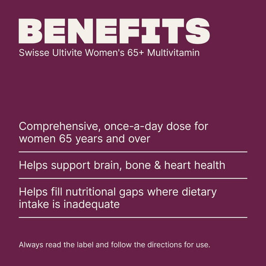 Swisse Australia SWISSE ULTIVITE Women’s 65+ Multivitamin