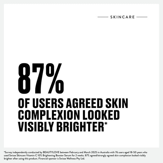 Swisse Australia SWISSE SKINCARE Vitamin C 10% Brightening Booster Serum