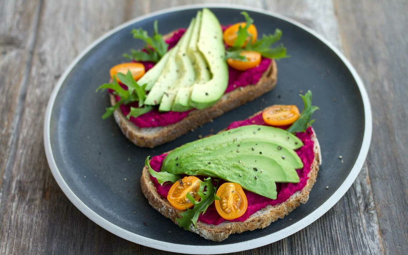 Antioxidant rich brunch food