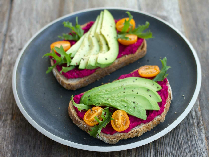 Antioxidant rich brunch food