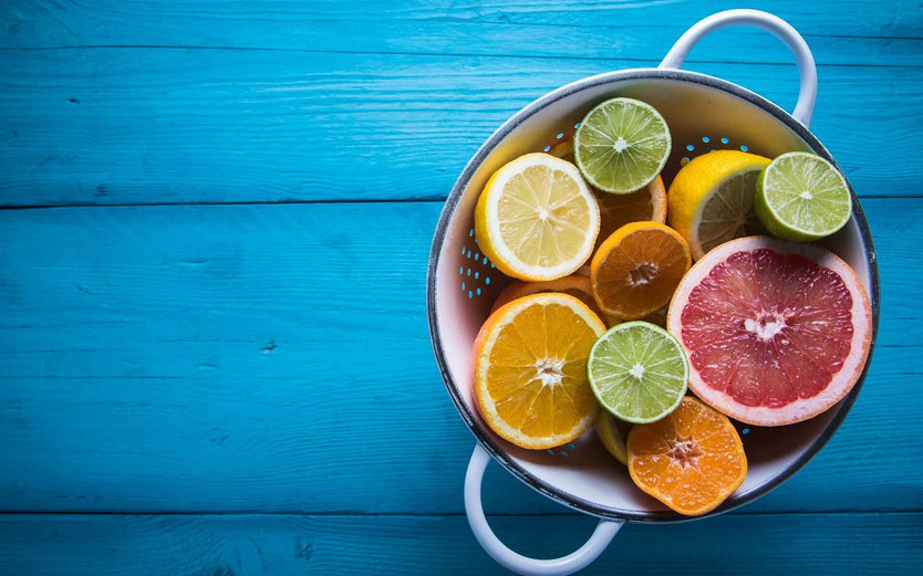 Citrus fruits high in vitamin c