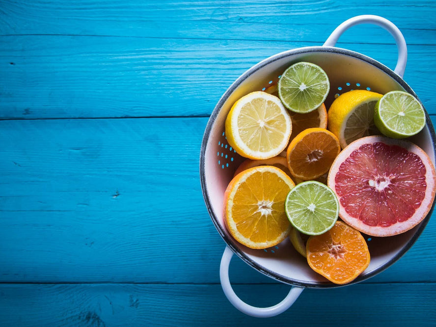 Citrus fruits high in vitamin c