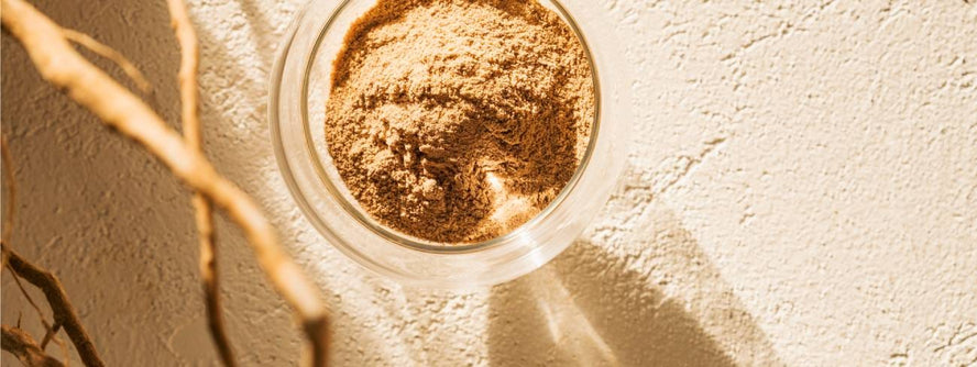 Ashwagandha in a cup