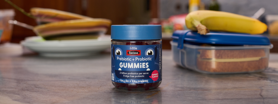 Little Swisse Prebiotic + Probiotic Gummies