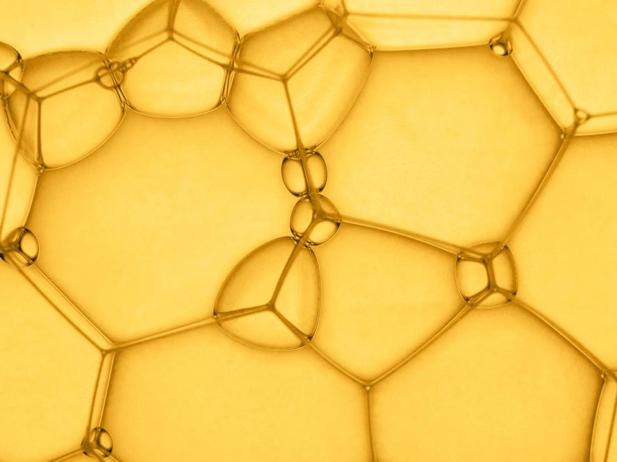 Close up image of molecules