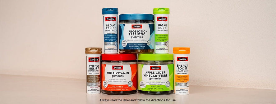 Swisse Gummies & Smart Melts range