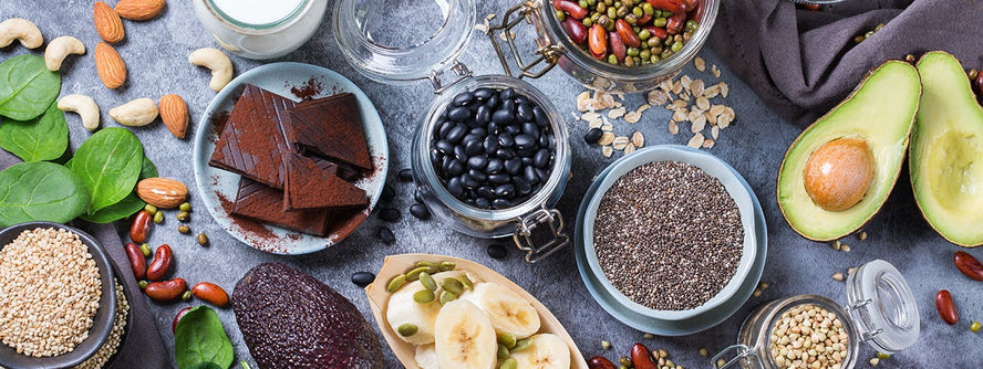 Fruits and Vegetables high in magnesium