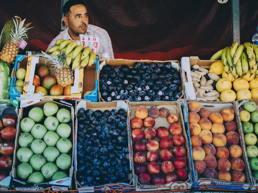 Fresh fruit for gut health