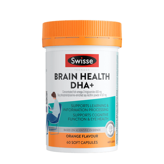 Swisse Australia Teenage Brain Health DHA+