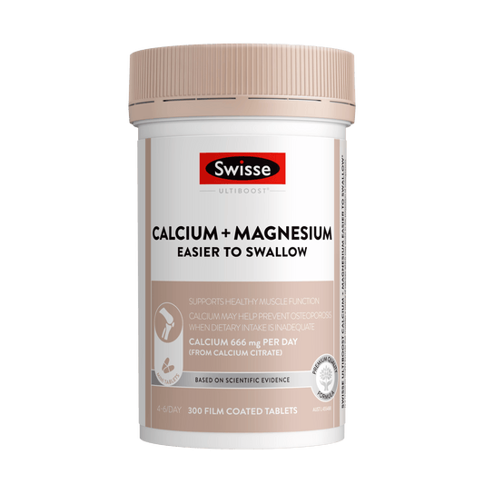 Swisse Wellness SWISSE ULTIBOOST Calcium + Magnesium Easier to Swallow