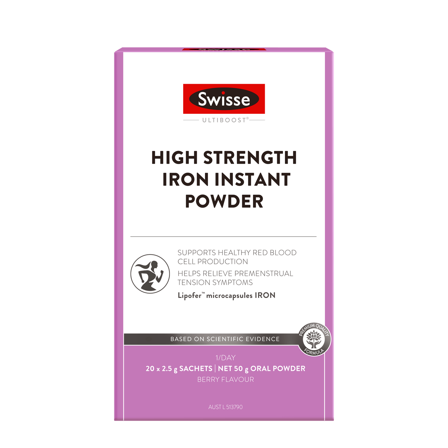 Swisse Australia SWISSE ULTIBOOST High Strength Iron Instant Powder
