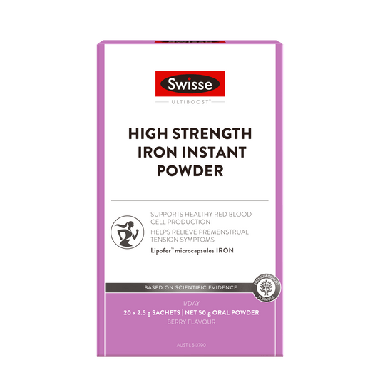 Swisse Australia SWISSE ULTIBOOST High Strength Iron Instant Powder