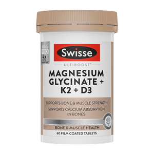 Swisse Wellness SWISSE ULTIBOOST Magnesium + Glycinate + K2 + D3