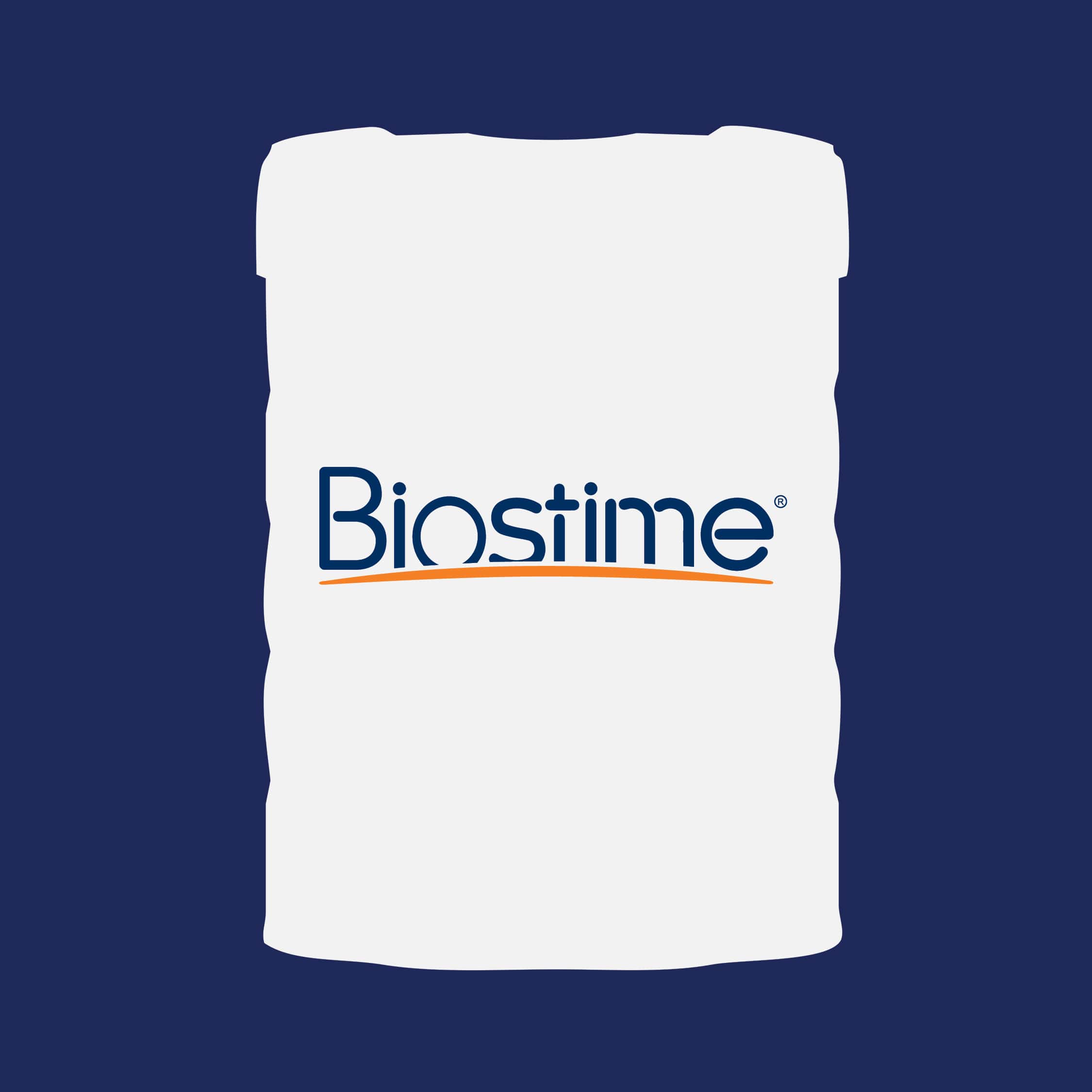 White container with 'Biostime' logo on a navy background