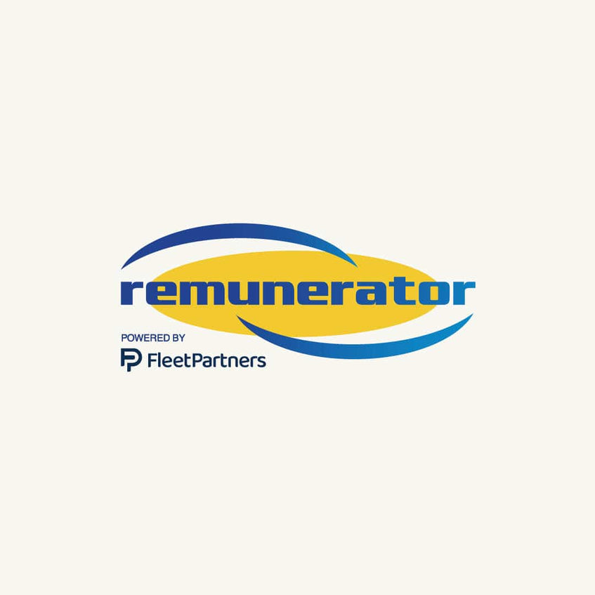 Remunerator logo with FleetPartners branding on a white background