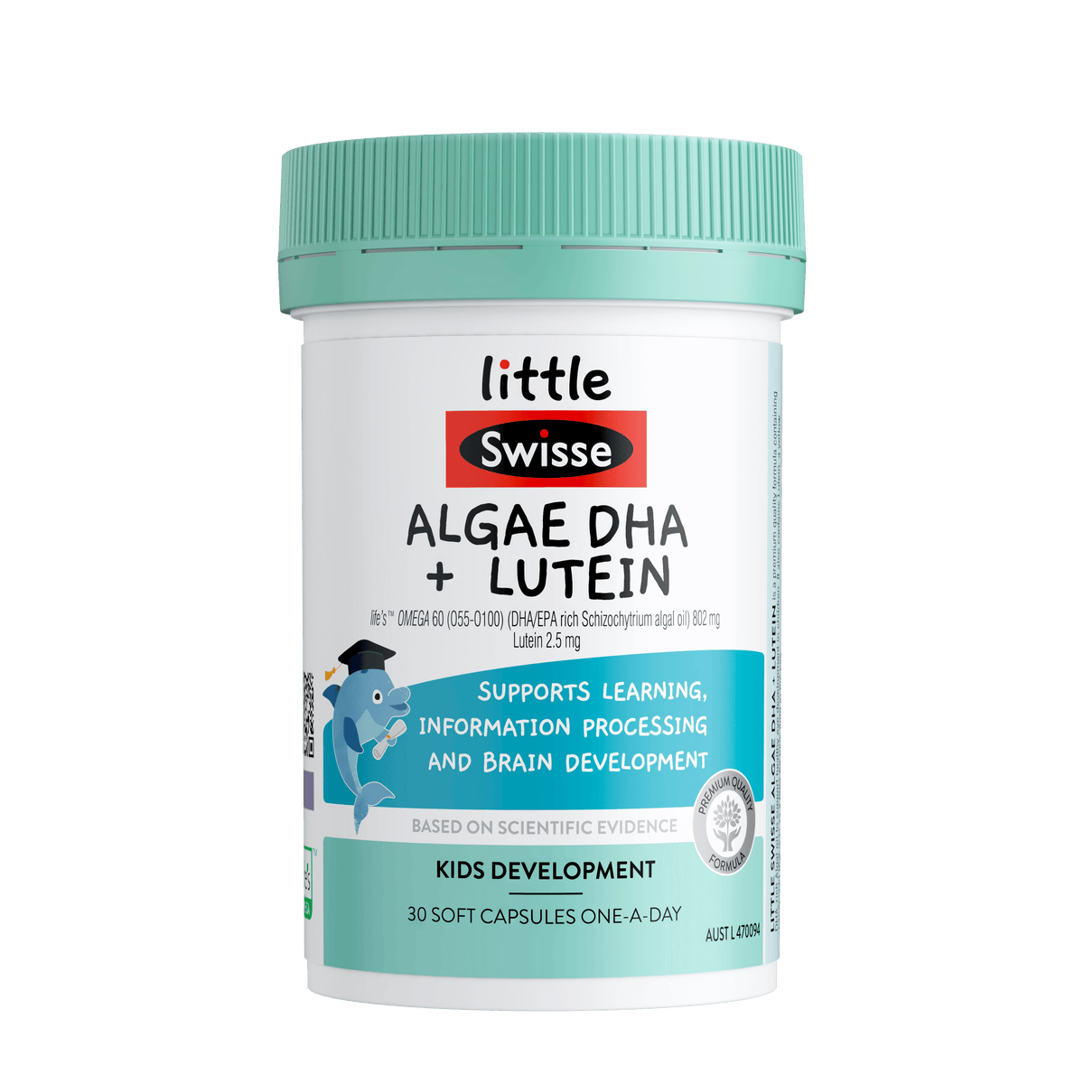 Swisse Australia LITTLE SWISSE Algae DHA + Lutein