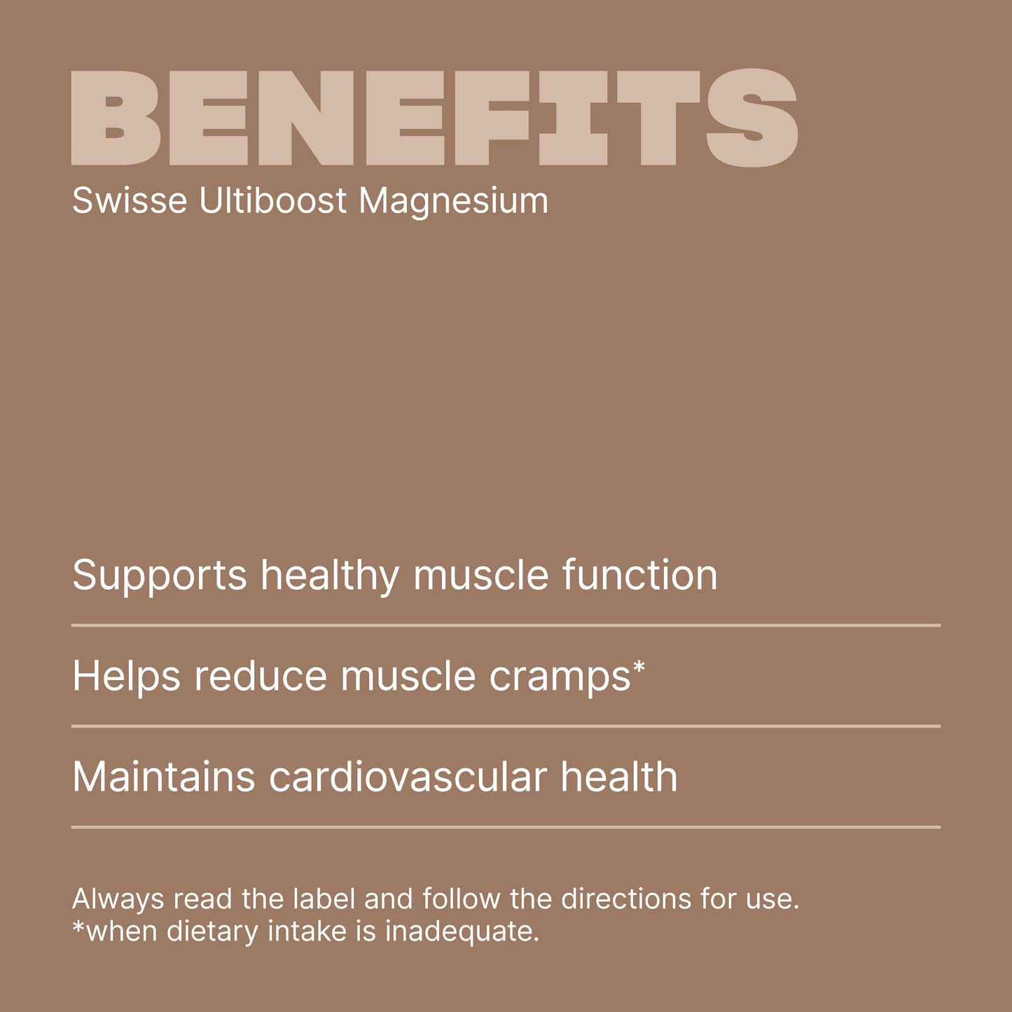 Swisse Australia SWISSE ULTIBOOST Magnesium
