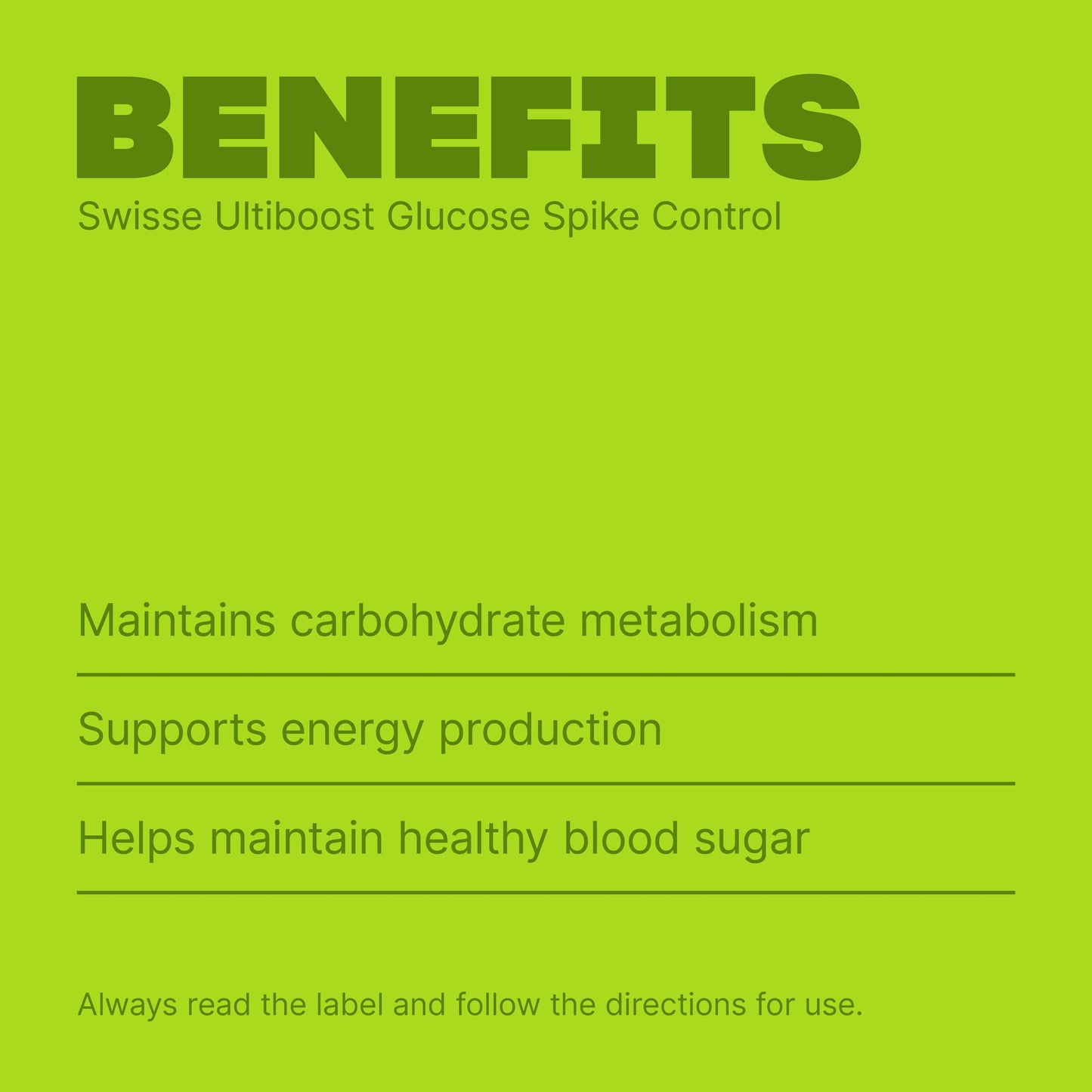 Swisse Australia SWISSE ULTIBOOST Glucose Spike Control