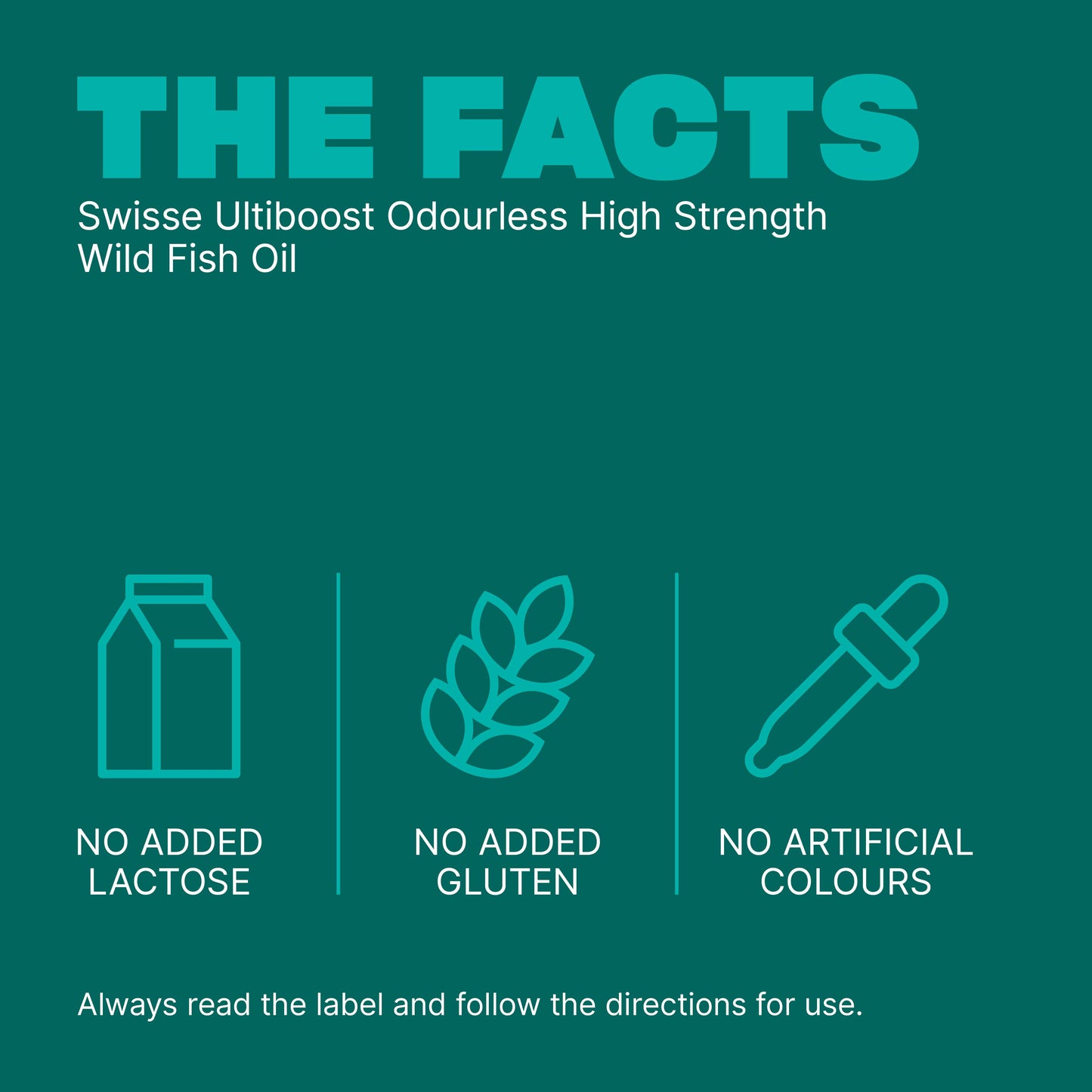 Swisse Australia SWISSE ULTIBOOST Odourless High Strength Wild Fish Oil