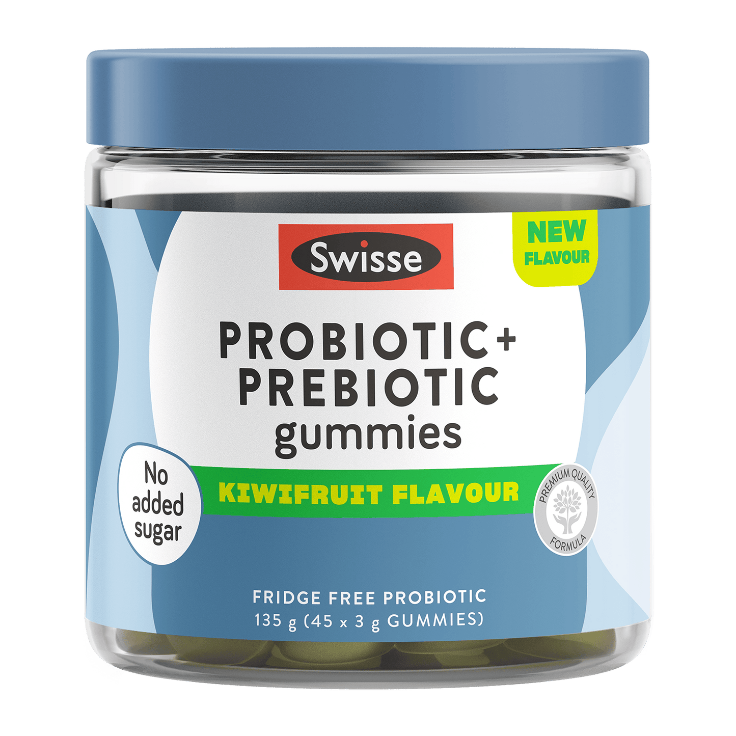 Swisse Australia SWISSE Probiotic + Prebiotic Gummies - Kiwifruit Flavour