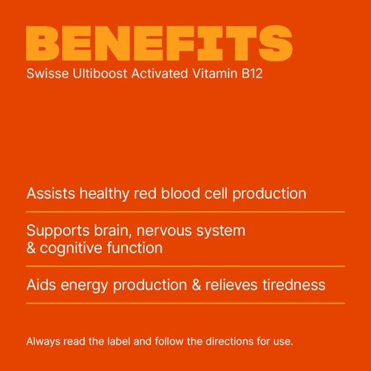 Swisse Australia SWISSE ULTIBOOST Activated Vitamin B12