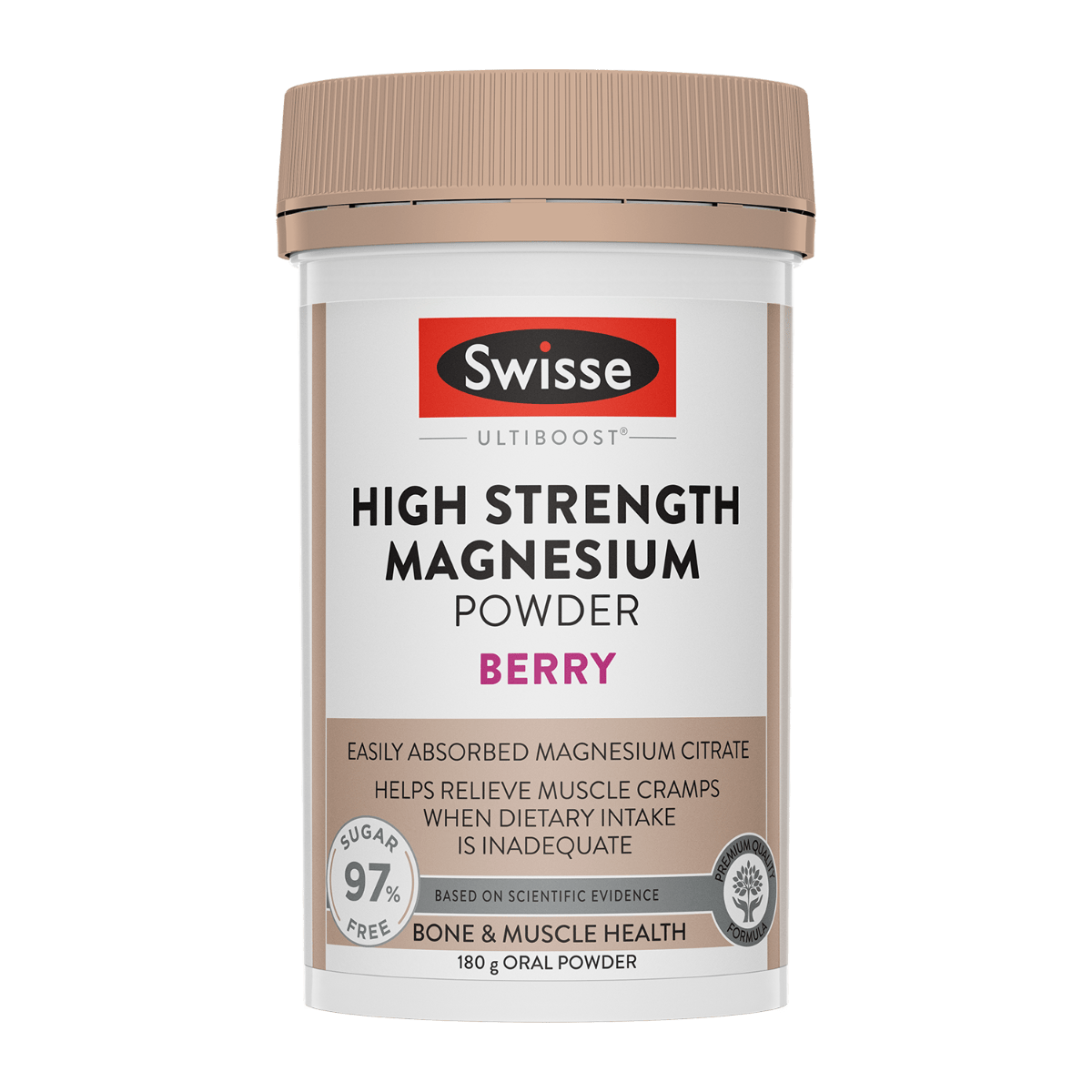 Swisse Australia SWISSE ULTIBOOST High Strength Magnesium Powder Berry