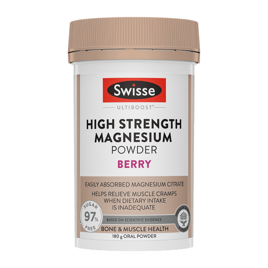 Swisse Australia SWISSE ULTIBOOST High Strength Magnesium Powder Berry