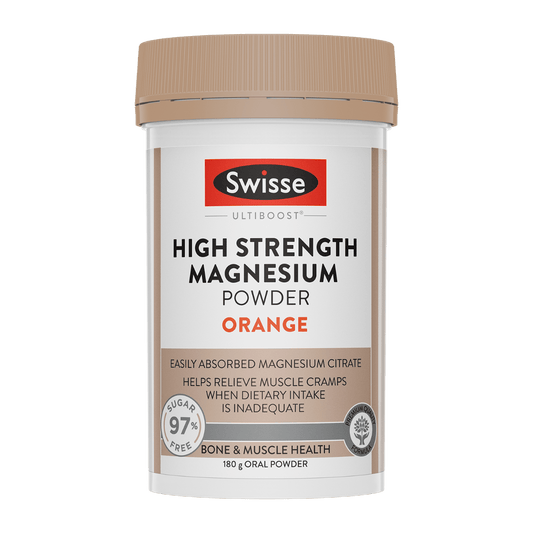 Swisse Australia SWISSE ULTIBOOST High Strength Magnesium Powder Orange
