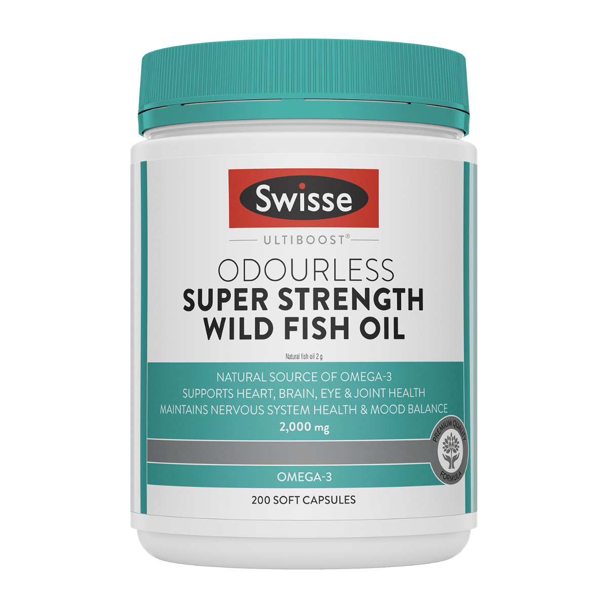 Swisse Australia SWISSE ULTIBOOST Super Strength Odourless Wild Fish Oil