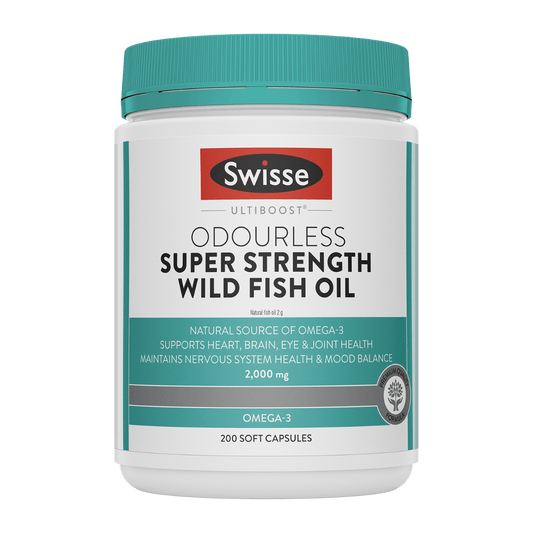 Swisse Australia SWISSE ULTIBOOST Super Strength Odourless Wild Fish Oil