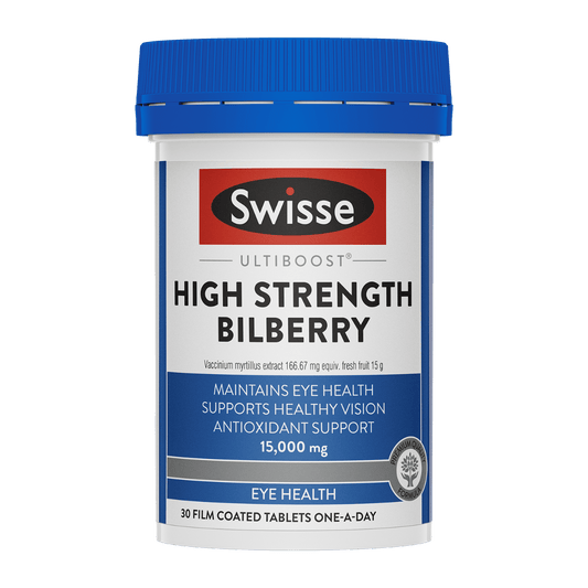 Swisse Australia SWISSE ULTIBOOST High Strength Bilberry