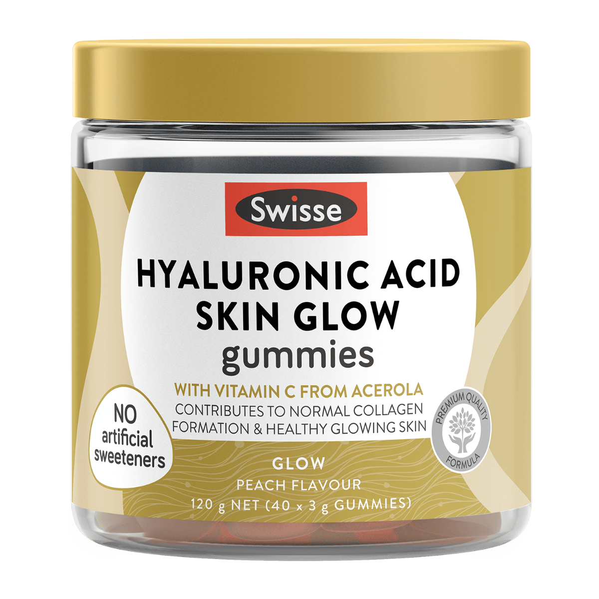 Swisse Australia SWISSE Hyaluronic Acid Skin Glow Gummies