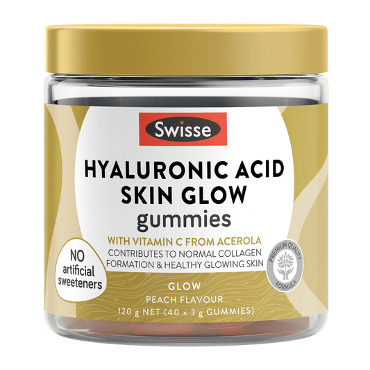 Swisse Australia SWISSE Hyaluronic Acid Skin Glow Gummies