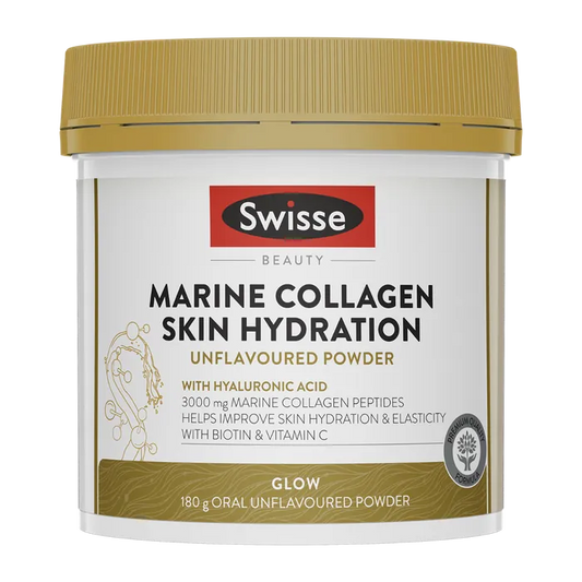 Swisse Australia SWISSE BEAUTY Marine Collagen Skin Hydration Unflavoured Powder