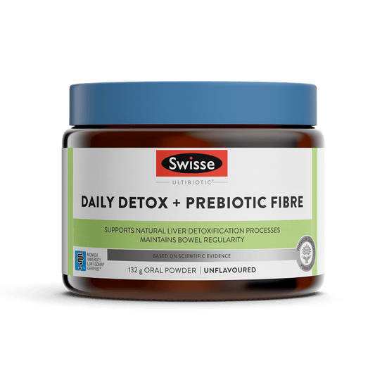 Swisse Australia SWISSE ULTIBIOTICS Daily Detox + Prebiotic Fibre Powder