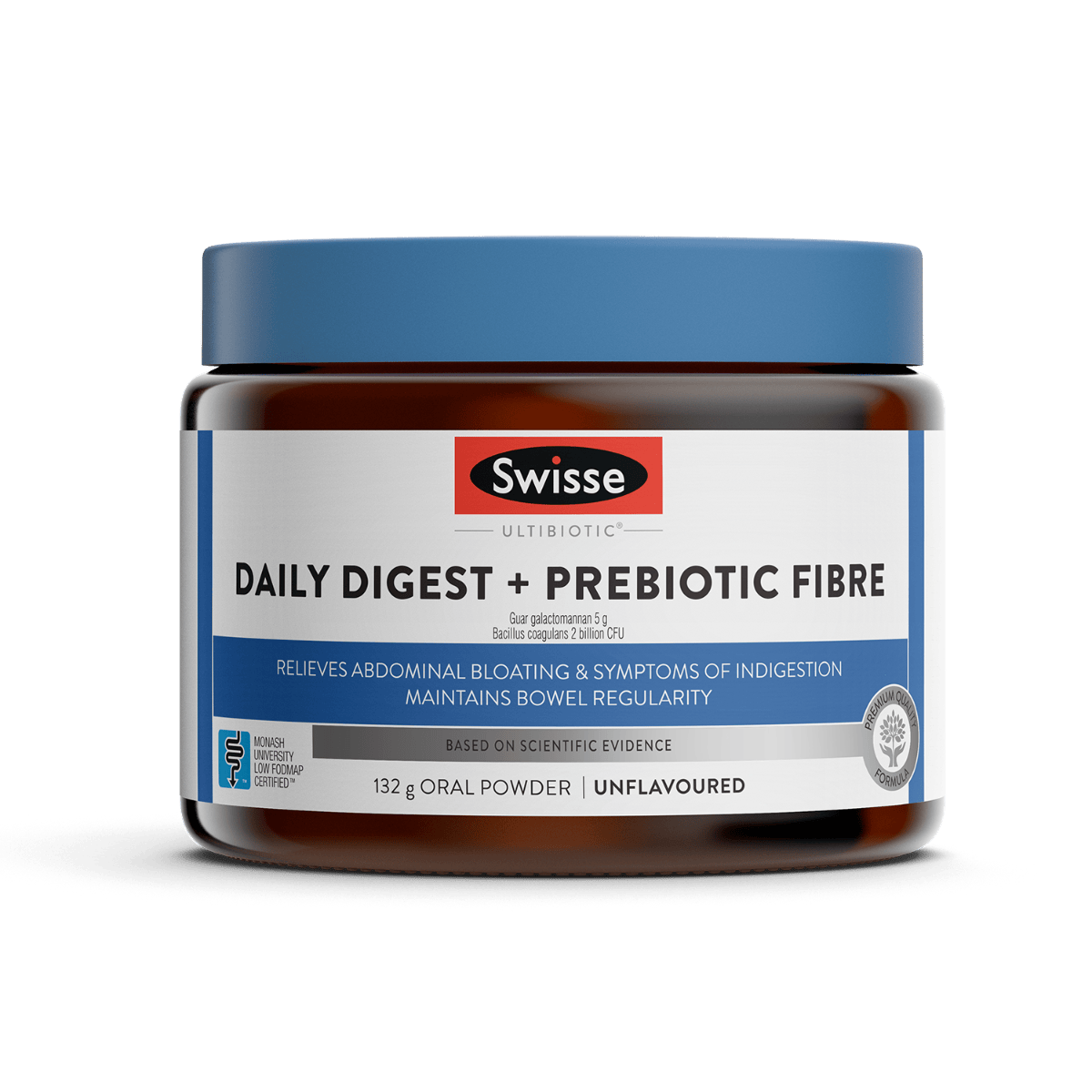 Swisse Australia SWISSE ULTIBIOTICS Daily Digest + Prebiotic Fibre Powder