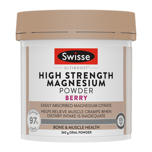 Swisse Australia SWISSE ULTIBOOST High Strength Magnesium Powder Berry
