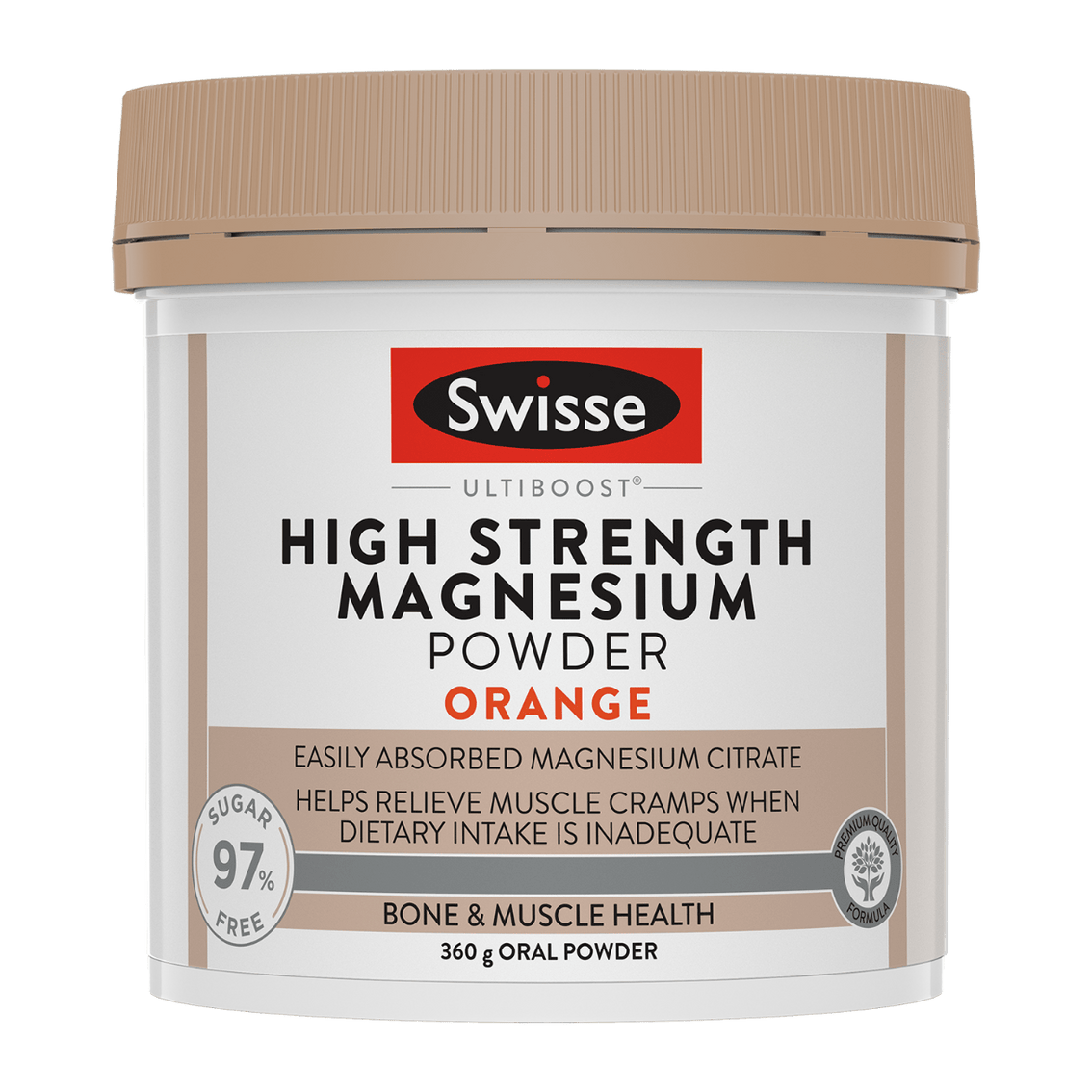 Magnesium Powder - High Strength Orange | Swisse Wellness