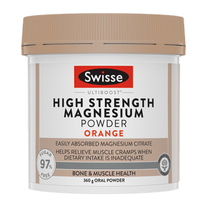 Swisse Australia SWISSE ULTIBOOST High Strength Magnesium Powder Orange