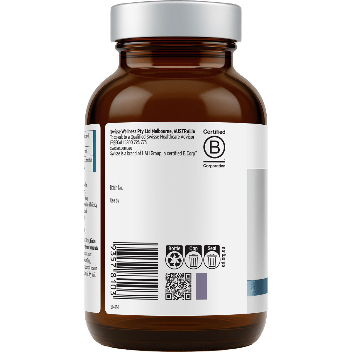 Swisse Australia SWISSE NUTRA Cellular Hair Growth Men
