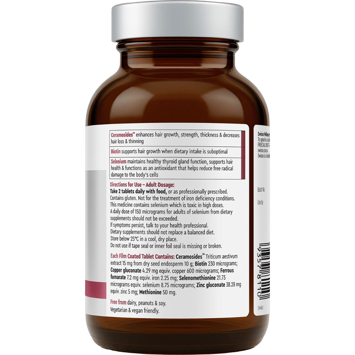 Swisse Australia SWISSE NUTRA Cellular Hair Growth Women